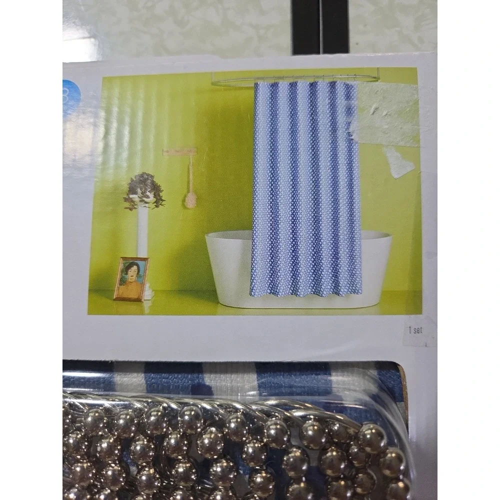 Room Essentials Shower Curtain Bath Set 13 Piece New